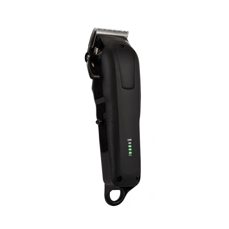 QR 809A Hair Clipper Fine Steel Cutter USB Digital Display