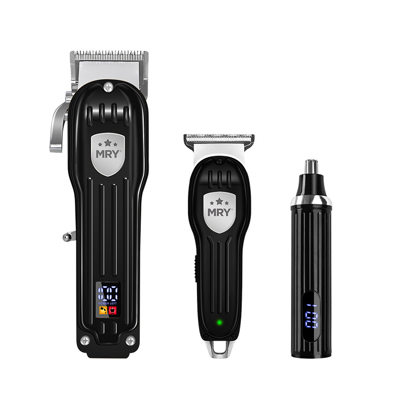 MR-1982A DC Rechargeable Hair Clipper Set, Cordless Grooming Kit