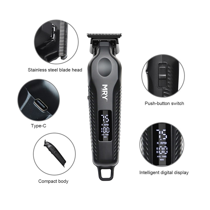 MR-2026 Low Noise and Vibration Hair Trimmer for Home Use