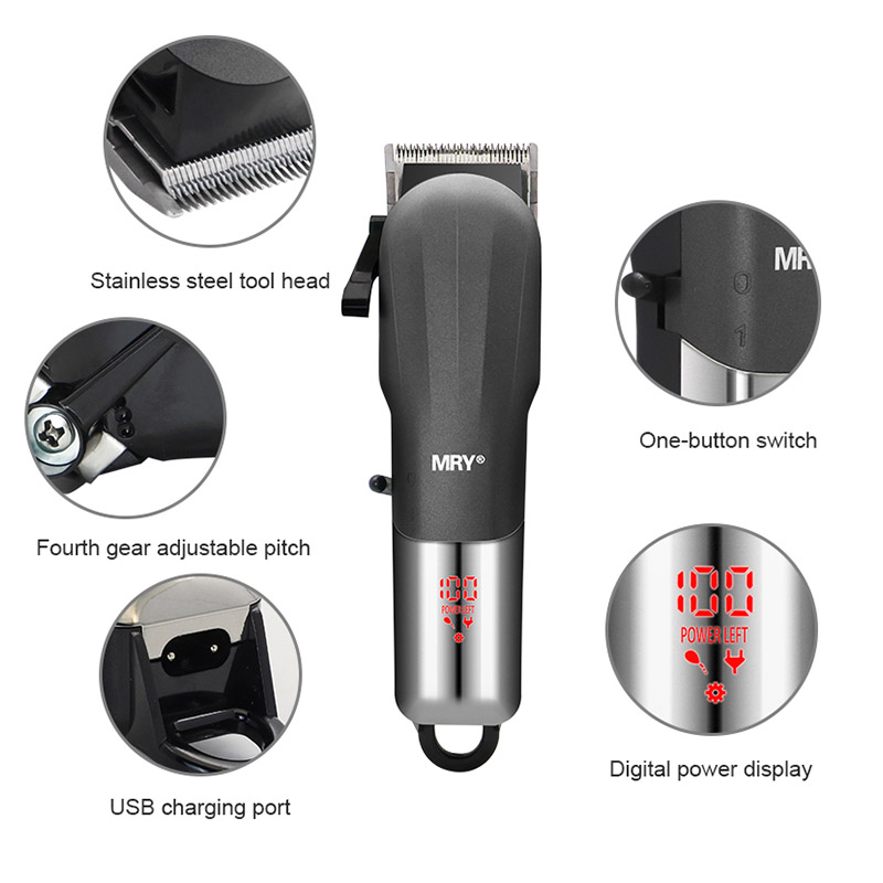 QR-8091 High Precision Stainless Steel Hair Clipper