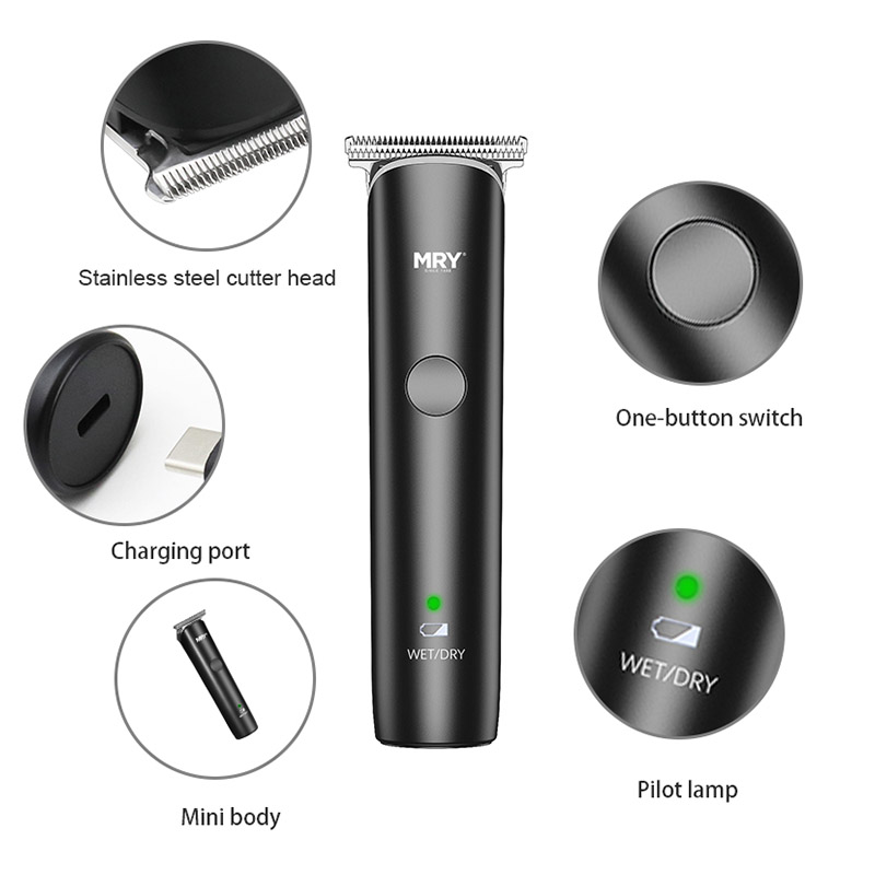 MR-178 DC Rechargeable Hair Trimmer High Performance Electric Hair Clipper