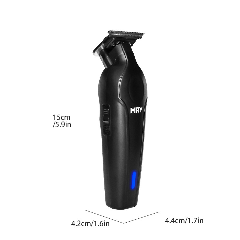 MR-1996 Hair Trimmer with 4 Guide Combs Adjustable Length Hair Clipper