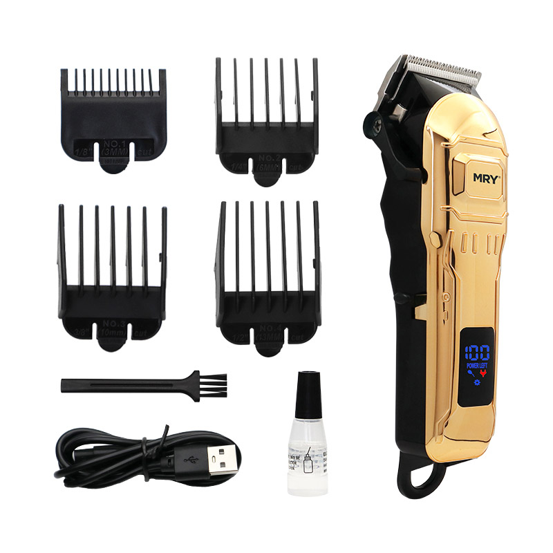 QR 809C Hair Clipper Fine Steel Cutter Replaceable Combs