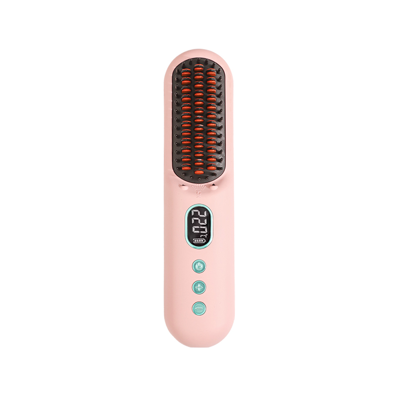 MR 3076 Wireless Plasma Hair Straightener Comb for Smooth Shiny Hair