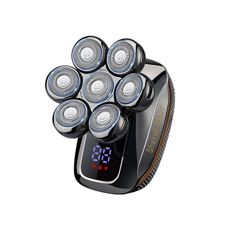 RQ-6871 7-Blade Electric Head Shaver for Balding, Floating Head