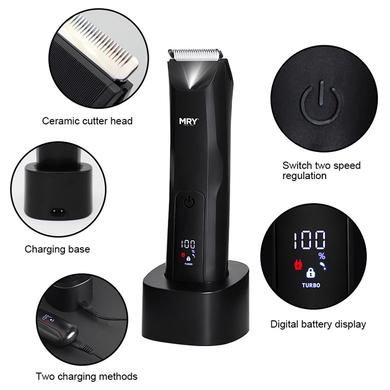 MR607 Men's Body Hair Trimmer Professional Grooming Device