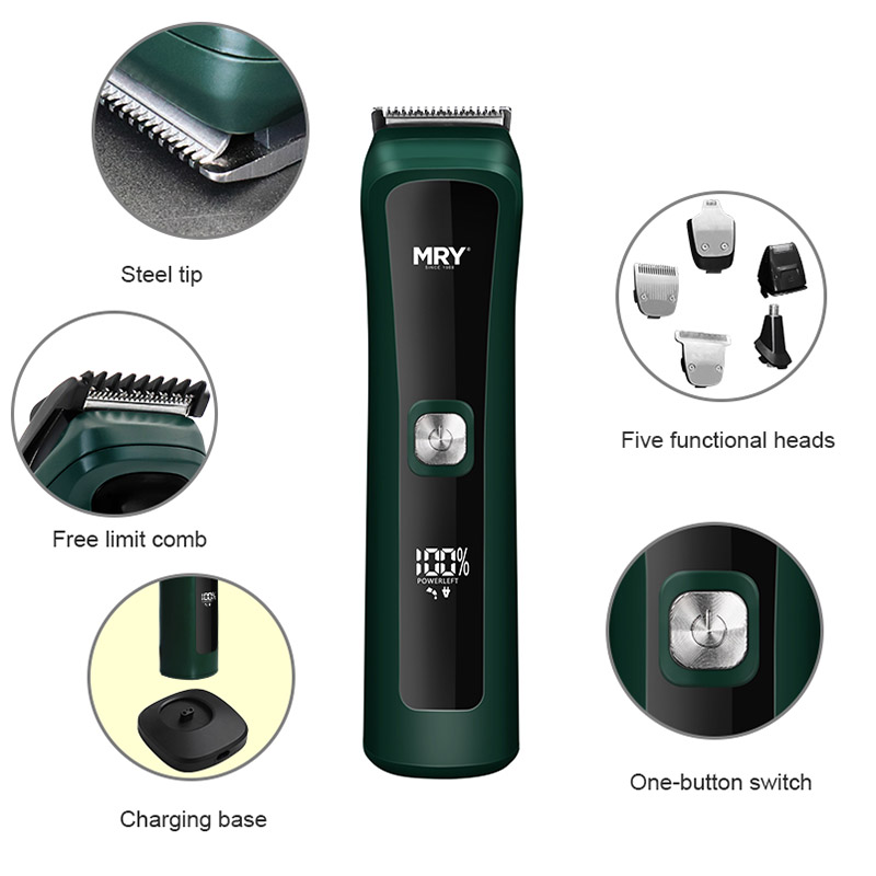 MR 996 5 IN 1 Professional Cordless Hair Clipper Kit