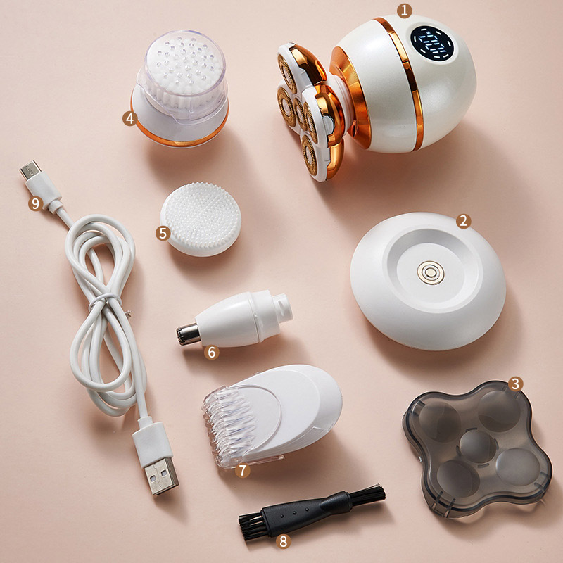 RQ-8870 4D Floating Head Shaver New Design, Rechargeable & Waterproof