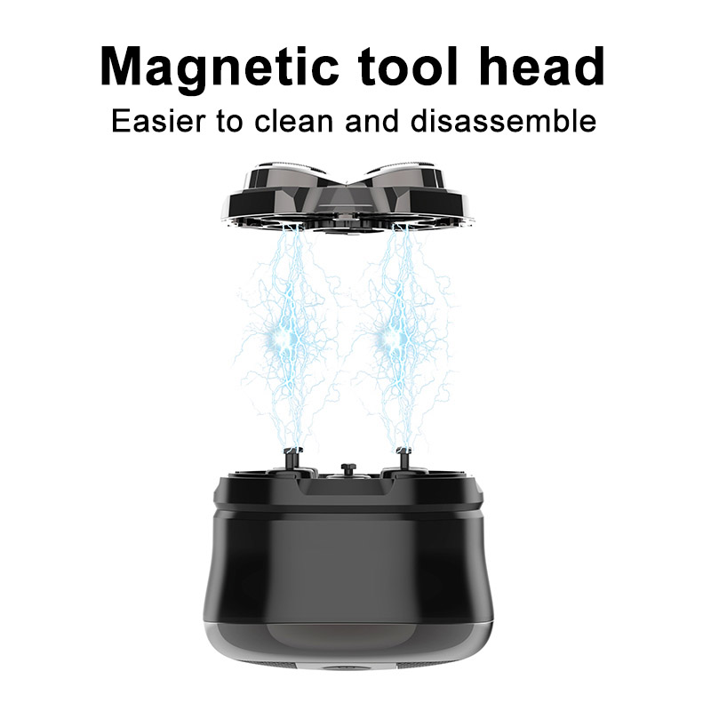 RQ-8306 5-Blade Electric Head Shaver for Men Balding, Rechargeable