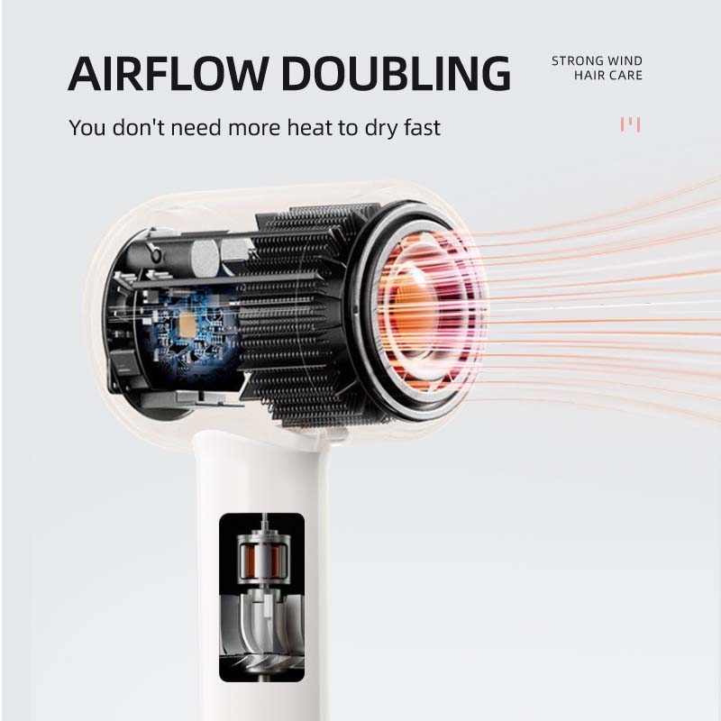 MR3043 Powerful Brushless High Speed Hair Dryer for Hair Care