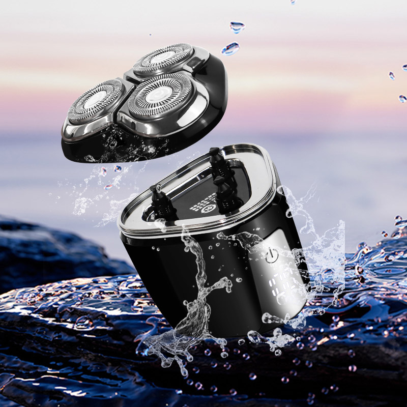 RQ-8916 Triple-Head Men’s Electric Shaver Rechargeable, Waterproof, Floating Head