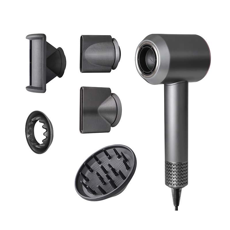 MR3033 Compact Hair Dryer with LED Display for Travel and Home