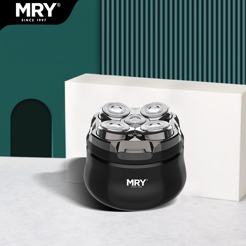 RQ-8306 5-Blade Electric Head Shaver for Men Balding, Rechargeable