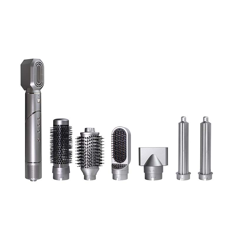 MR3108 3-Speed 3-Heat Hot Air Brush with LED Indicator for Precision Styling