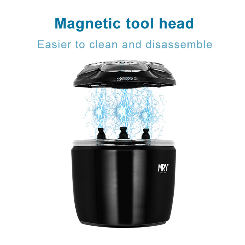 RQ-8916 Triple-Head Men’s Electric Shaver Rechargeable, Waterproof, Floating Head