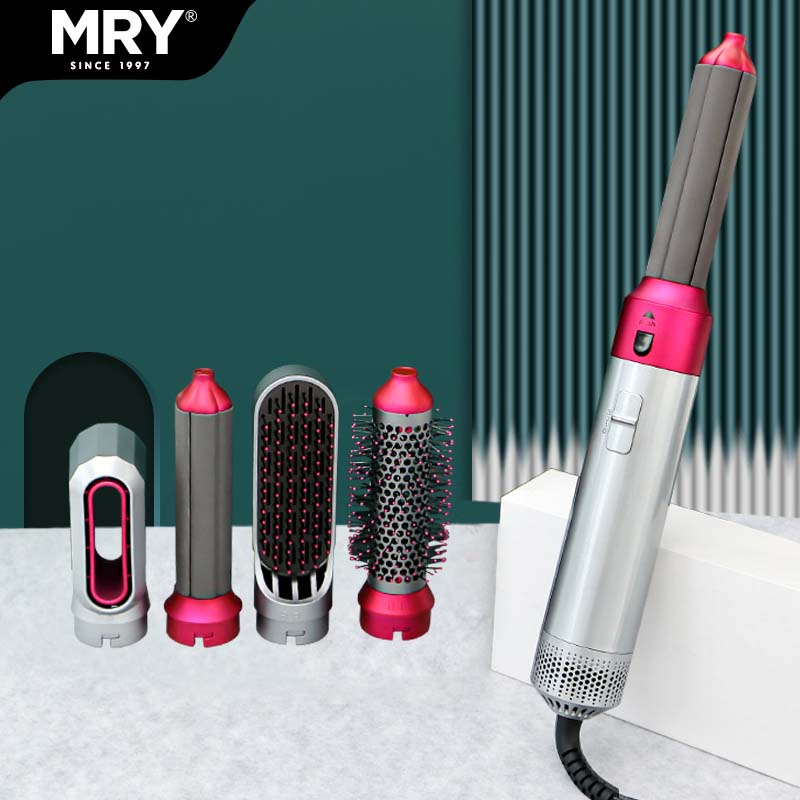 MR3009 5-in-1 Multifunctional Automatic Curling Hair Styler Brush