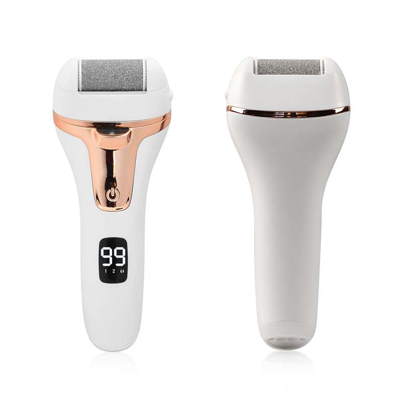 MY825 IPX6 Waterproof Dual Head Electric Callus Remover Pedicure Tool