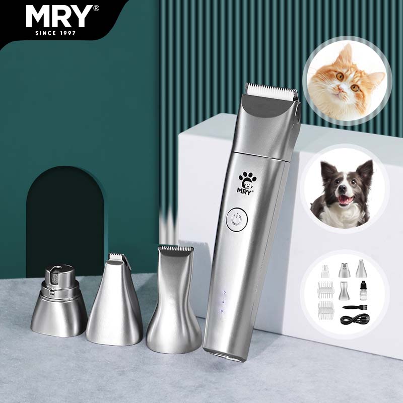 QR-P8192 Pet Hair Clipper Dual Speed Grooming Trimmer for Dogs and Cats