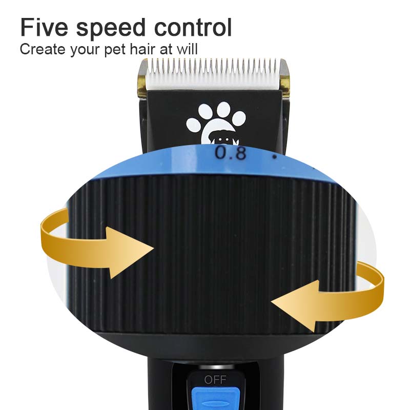 MRD09 Electric Pet Clipper Removable Blade Grooming Tool