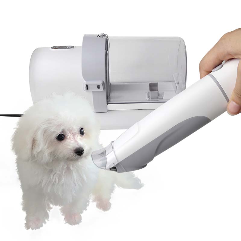 QR-P5507 Pet Hair Trimmer Large Capacity Dust Cup Grooming Device