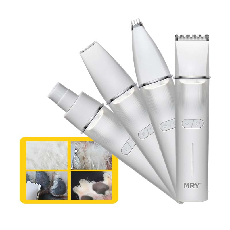 QR-P8195 Six in One Pet Grooming Trimmer Multi-Functional Care Tool