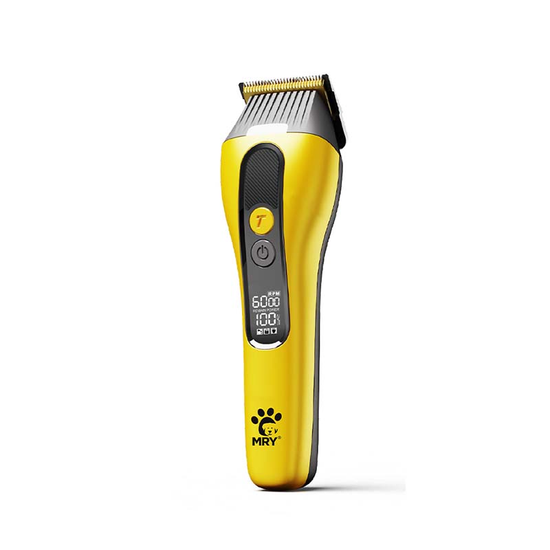 QR-P8196 Pet Hair Clipper Ergonomic Anti-Slip Grooming Trimmer