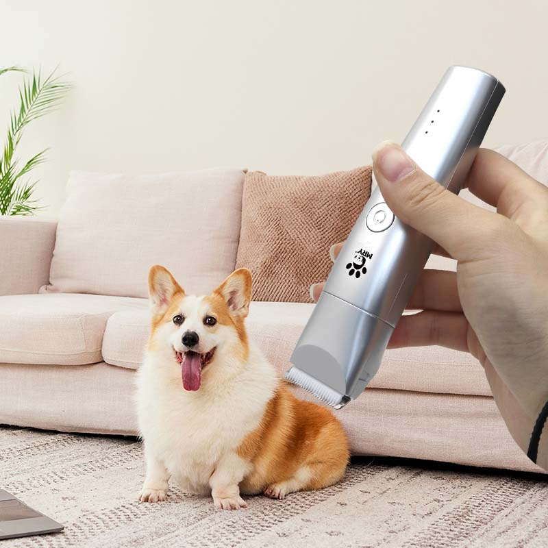 QR-P8192 Pet Hair Clipper Dual Speed Grooming Trimmer for Dogs and Cats