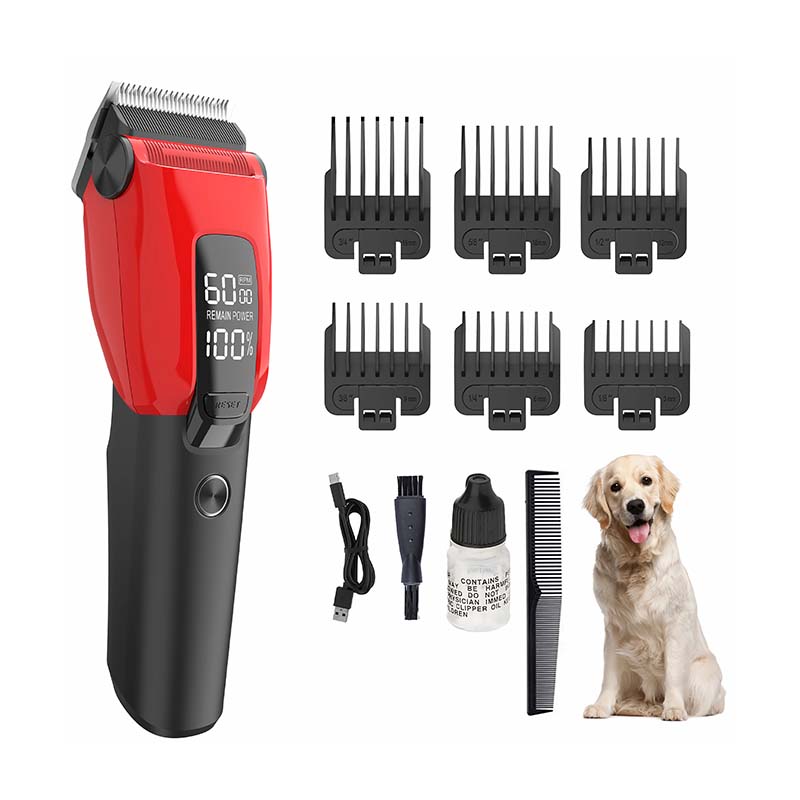 QR-P800 Electric Pet Clipper Multi-Pet Grooming Trimmer