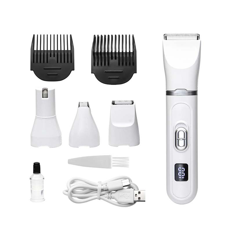 QR-P8191 Pet Hair Clipper Washable Ceramic Blade Grooming Tool