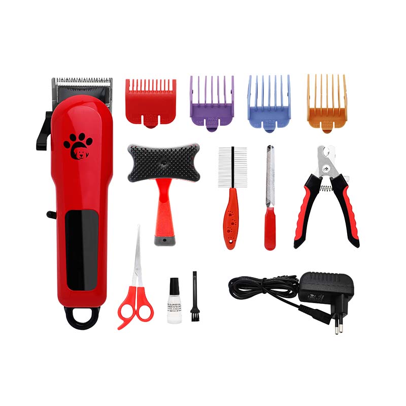 QR P909 Rechargeable Pet Hair Clipper Kit Compact