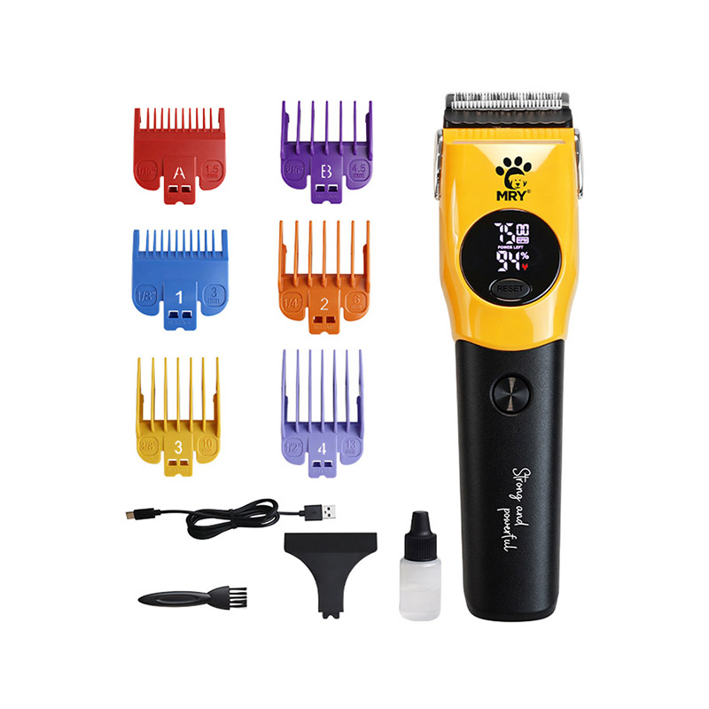 QR-P5525 Pet Clippers with Built-in Rechargeable Lithium-ion Battery