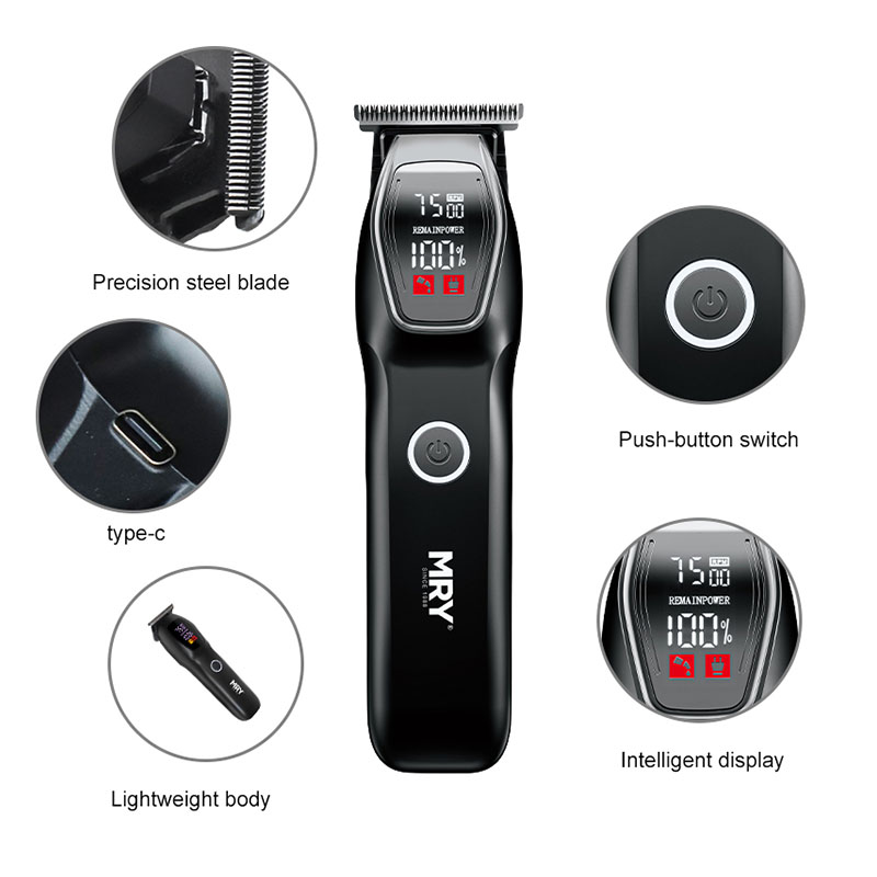 MR-2025 Compact yet high-capacity home hair clipper